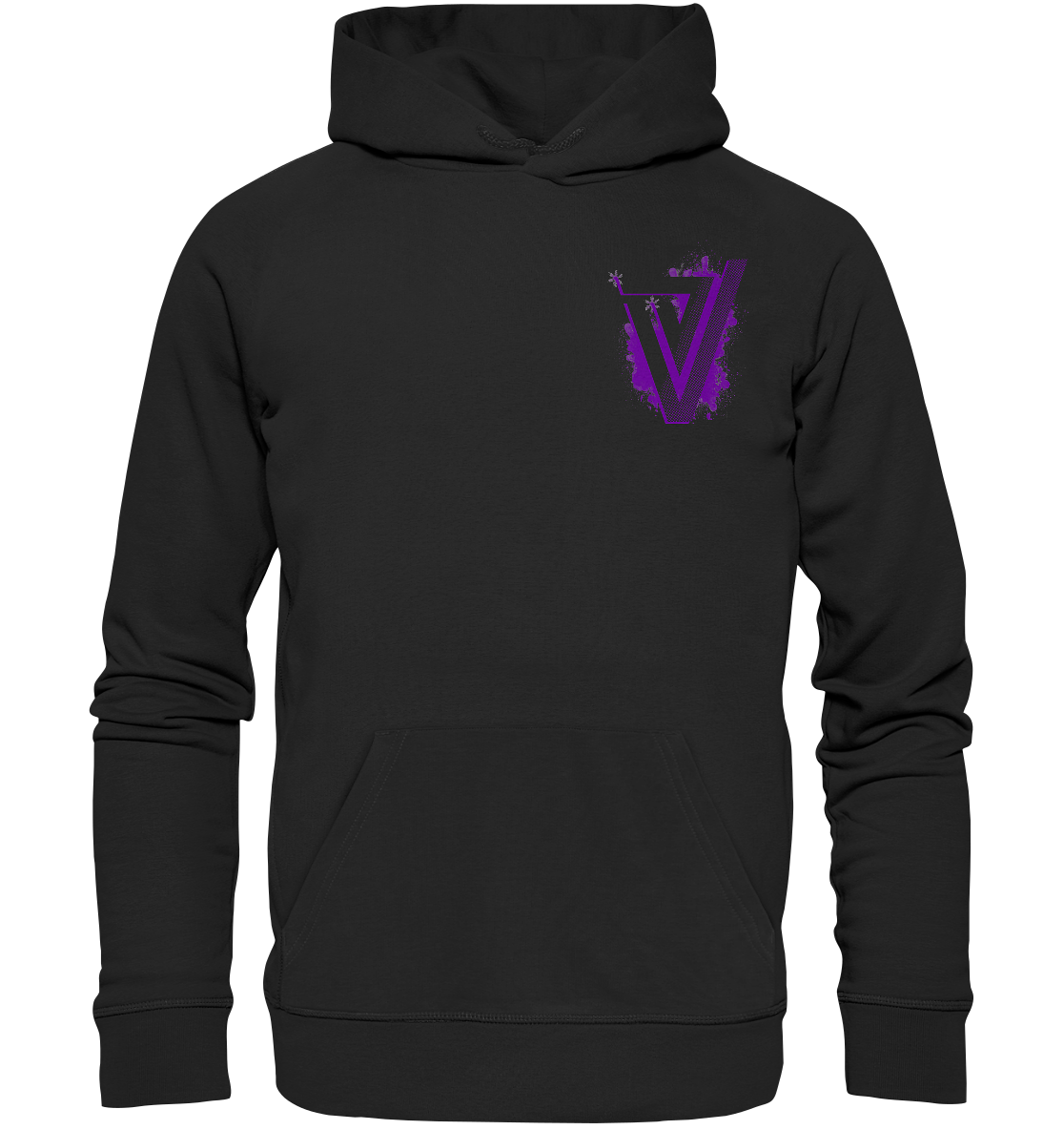 Verdipwnz Splash - Organic Basic Hoodie