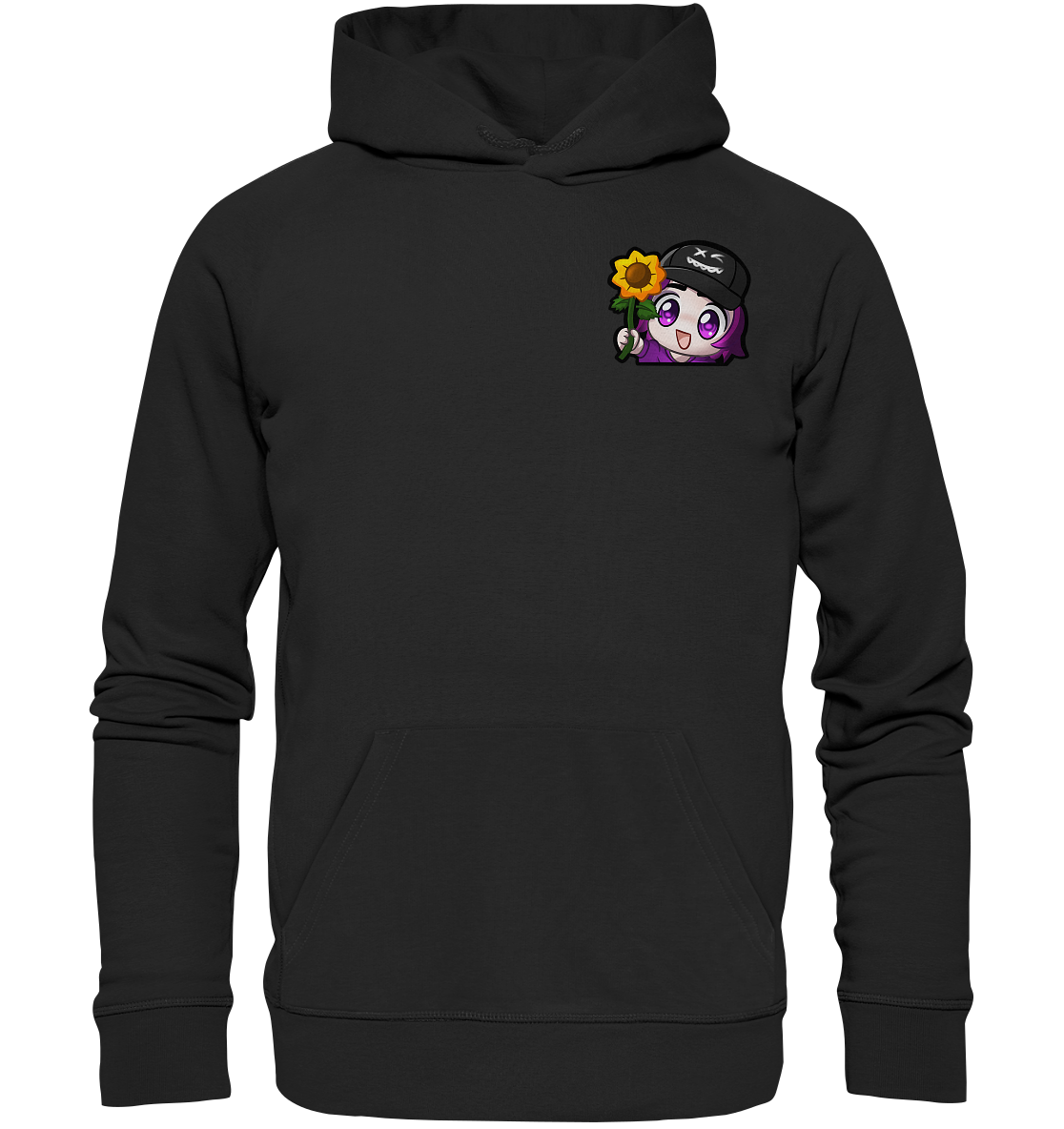 x3_kaspa Flower - Organic Basic Hoodie