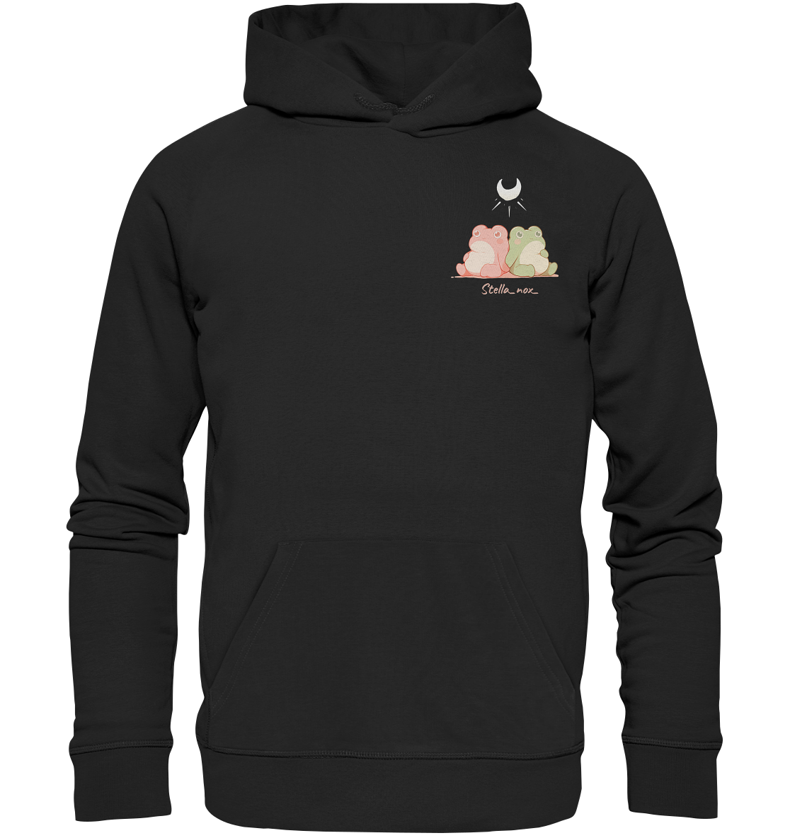 stella_nox_ Logo - Organic Basic Hoodie