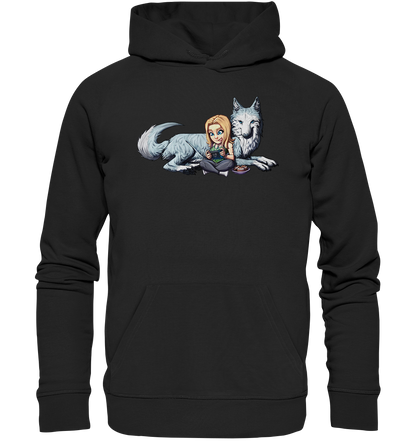 StaceyLucia Wolf - Organic Basic Hoodie