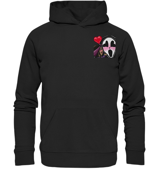 Purple_Dragon Hug - Organic Basic Hoodie