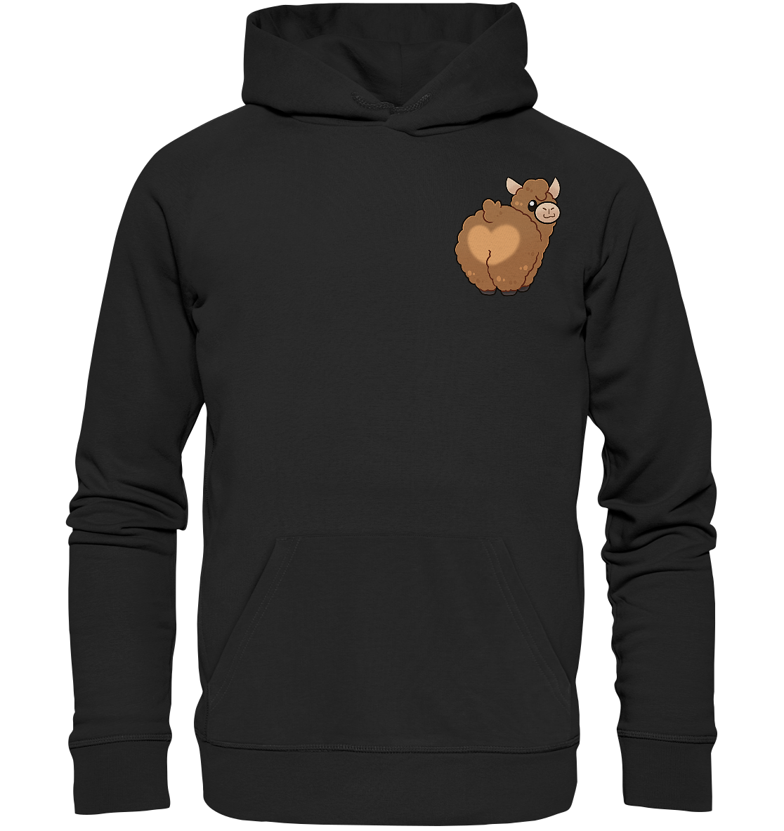 FlauschigTV Butt - Organic Basic Hoodie