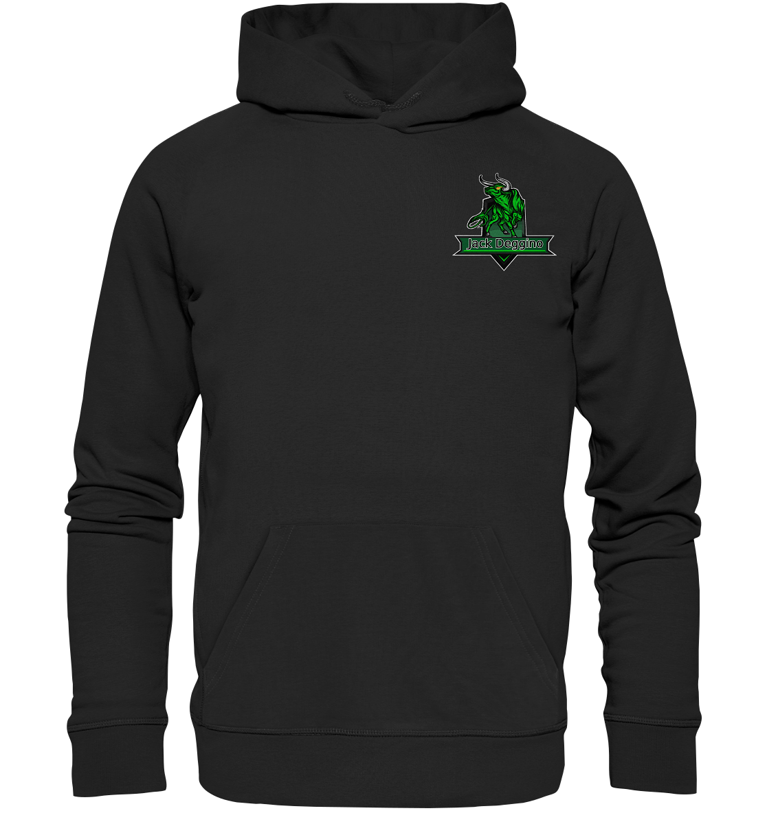 JackDeggino Logo - Organic Basic Hoodie