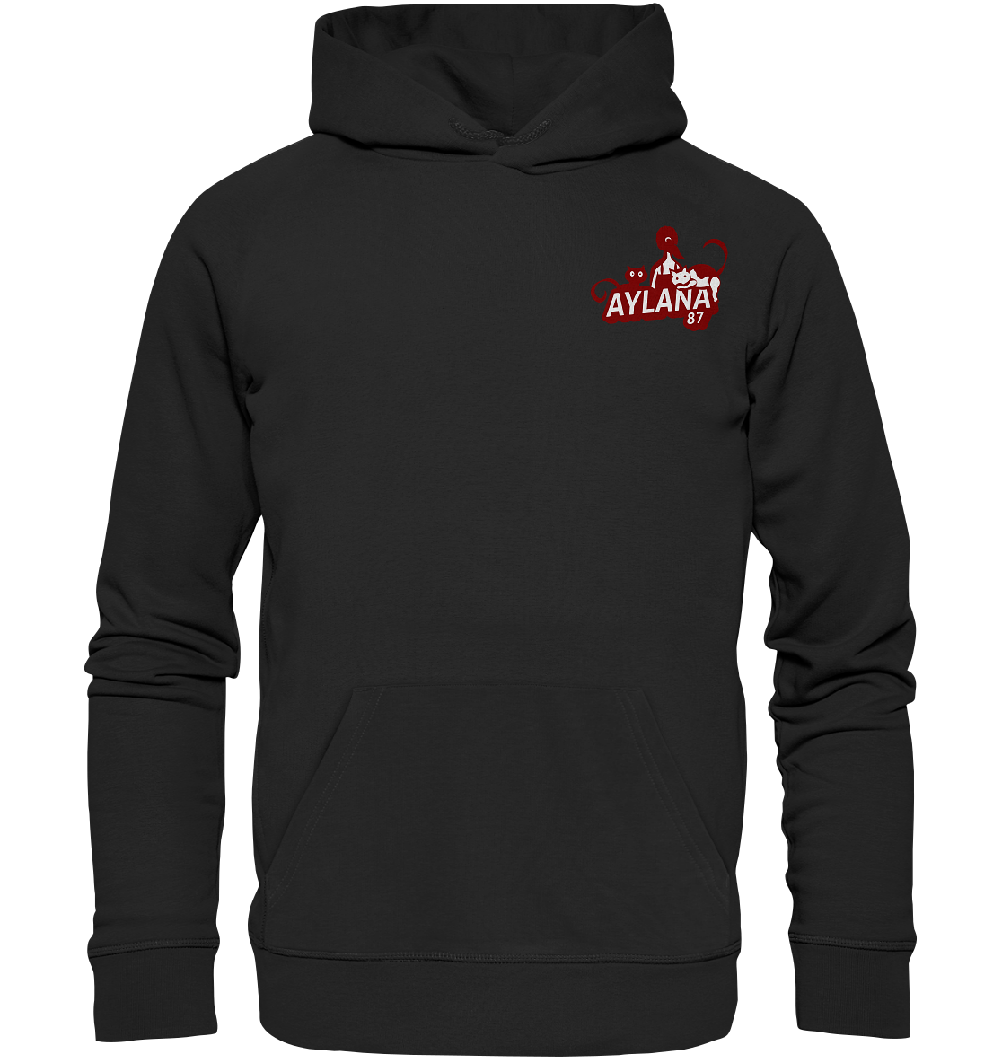Aylana87 Logo - Organic Basic Hoodie