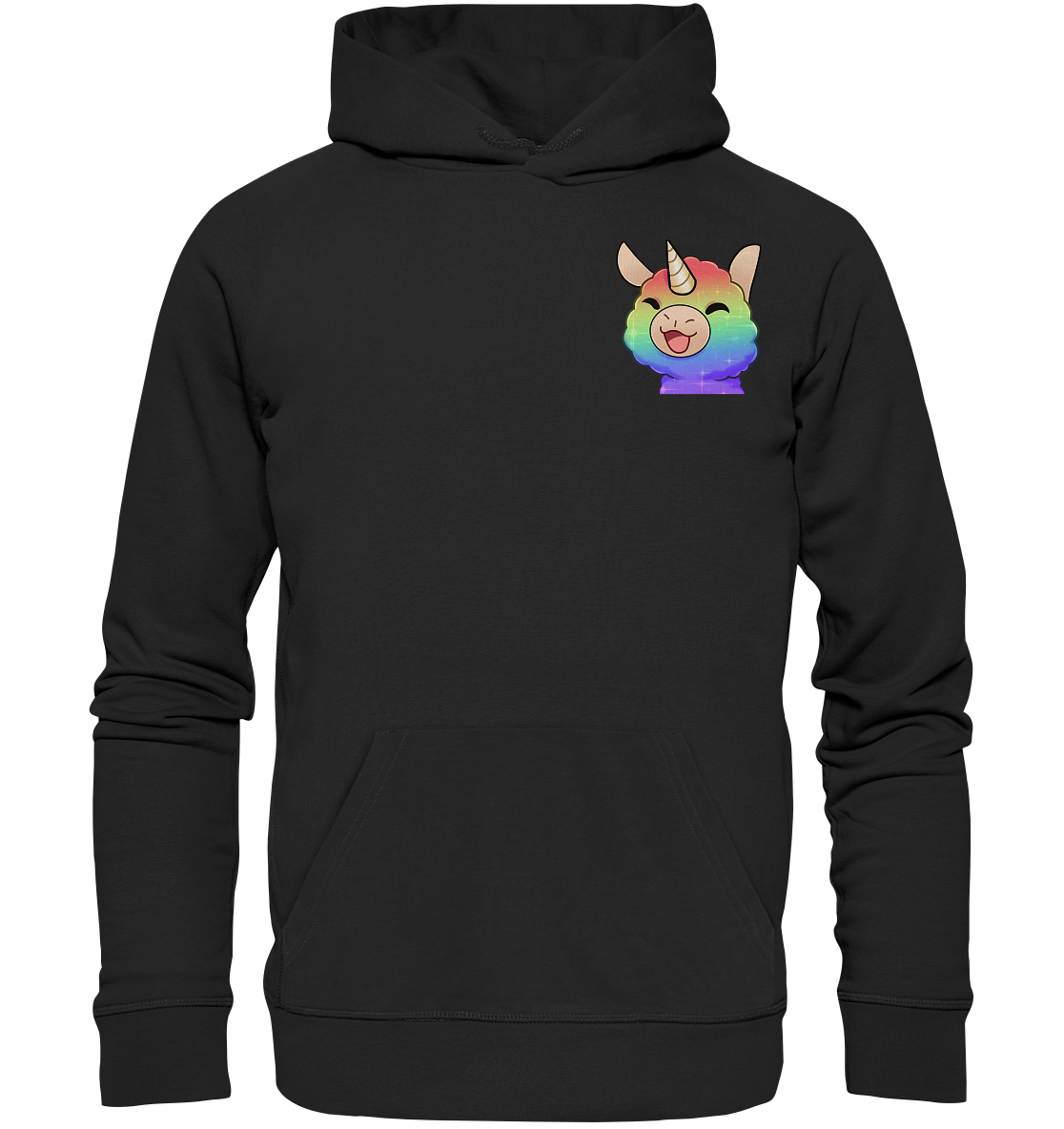 FlauschigTV Rainbow - Organic Basic Hoodie