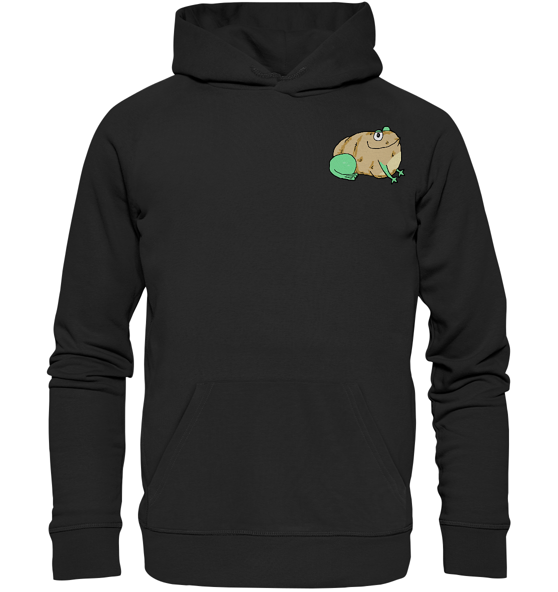 Aylana87 Kartoffelfrosch - Organic Basic Hoodie