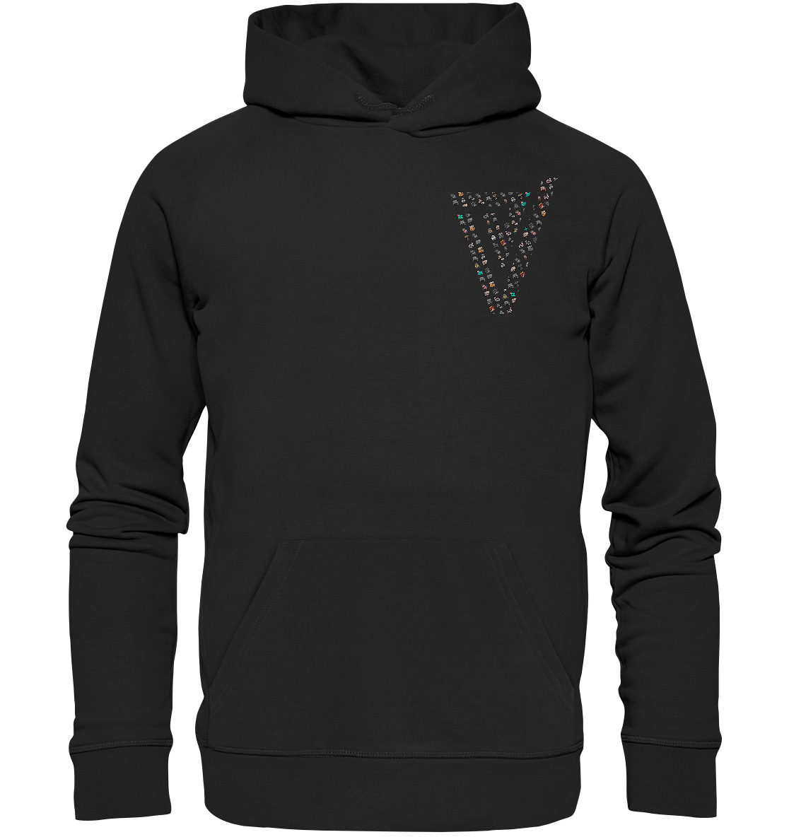 Verdipwnz Emotes - Organic Basic Hoodie