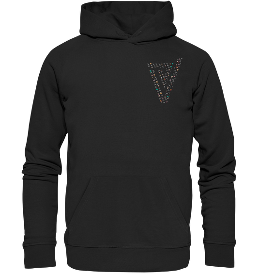 Verdipwnz Emotes - Organic Basic Hoodie