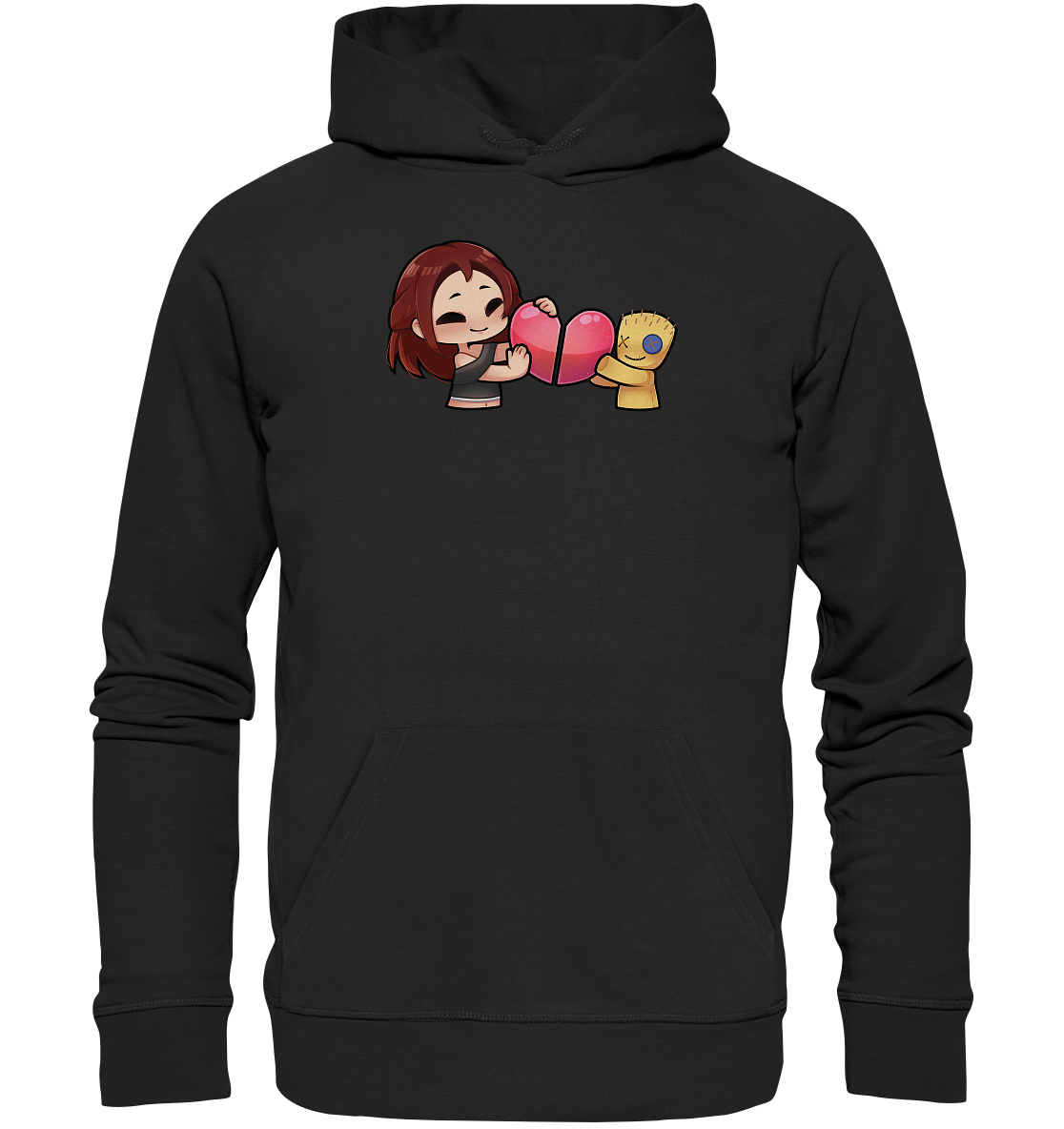 KoRngirL81 Herz - Organic Basic Hoodie