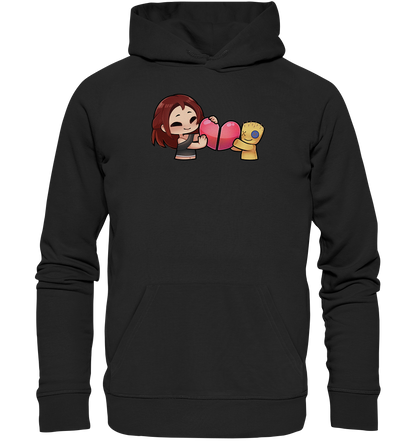 KoRngirL81 Herz - Organic Basic Hoodie