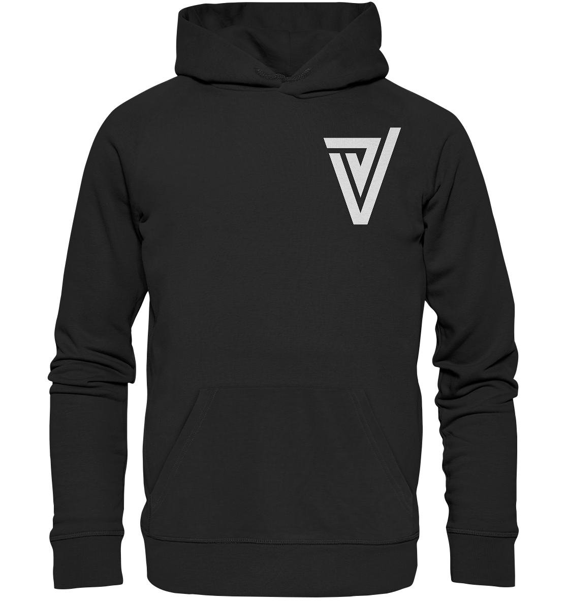 Verdipwnz Logo - Organic Basic Hoodie