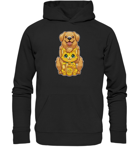 FeineKatze Goldig - Organic Basic Hoodie