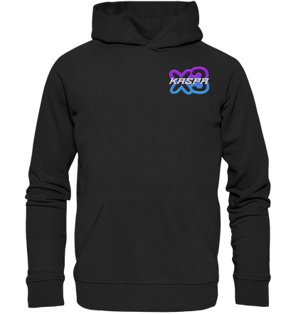 x3_kaspa Logo - Organic Basic Hoodie