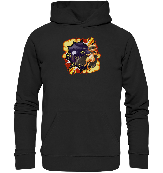FeineKatze Hero Cat - Organic Basic Hoodie