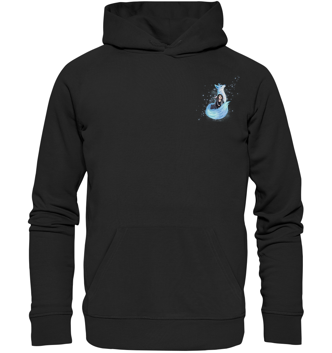 Ice_Kiki Design - Organic Basic Hoodie