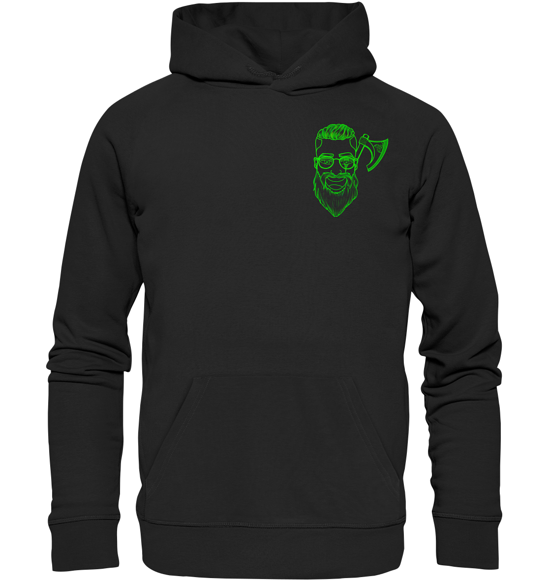 Adropon Outlines - Organic Basic Hoodie