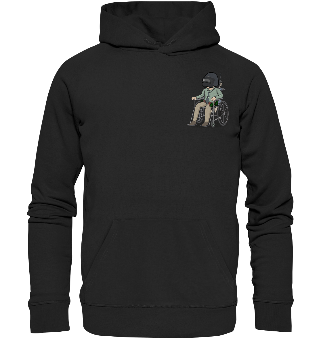 NoHandsNoSchoki PUBG - Organic Basic Hoodie