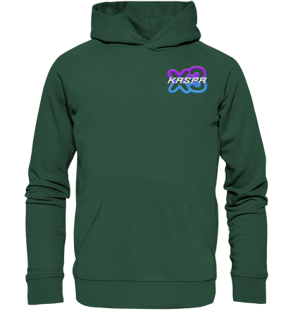 x3_kaspa Logo - Organic Basic Hoodie
