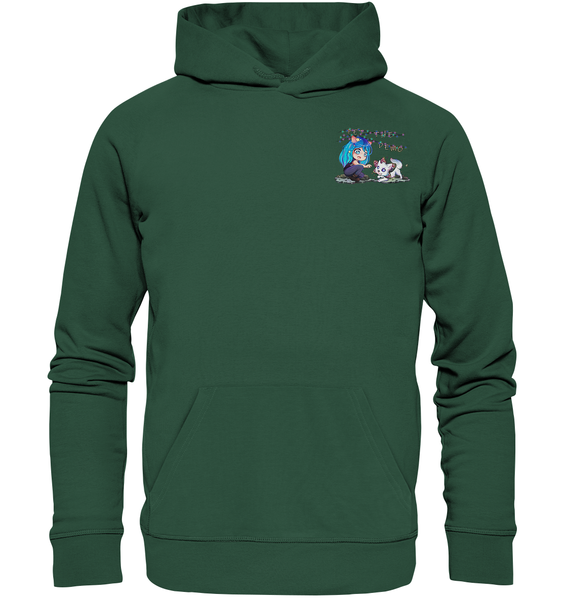 Vuipecula PetTheDemo - Organic Basic Hoodie