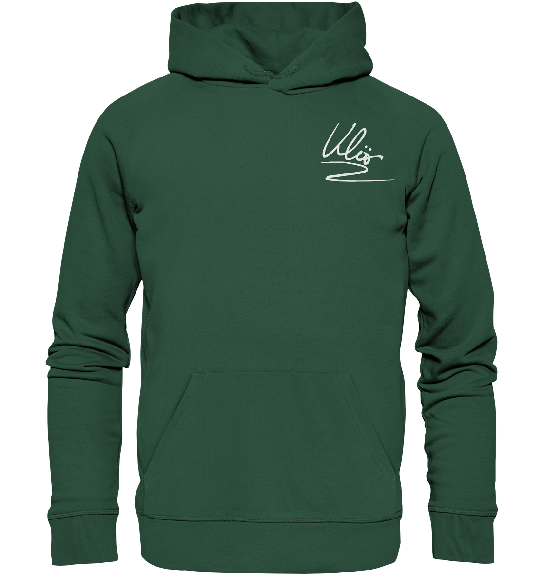 TheKller Unterschrift - Organic Basic Hoodie