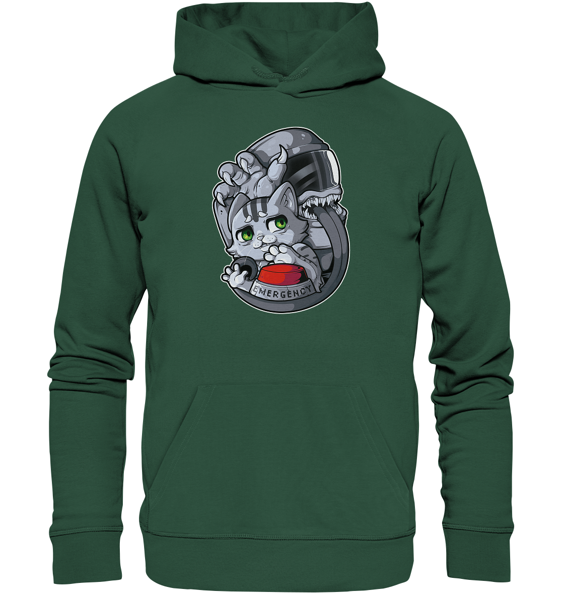FeineKatze Among Kopf - Organic Basic Hoodie