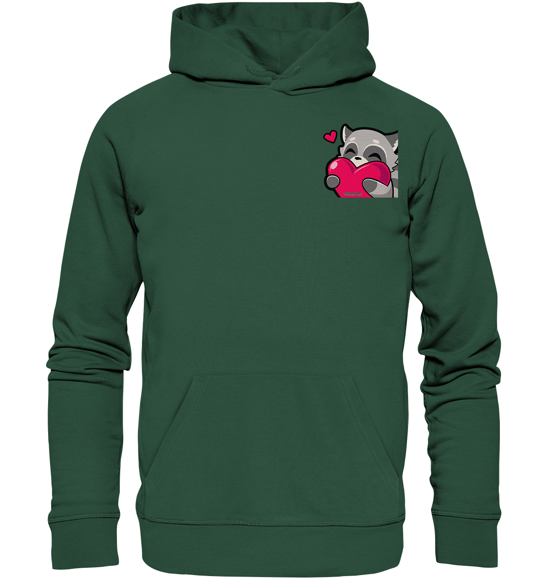 Tobihyakuya Love - Organic Basic Hoodie