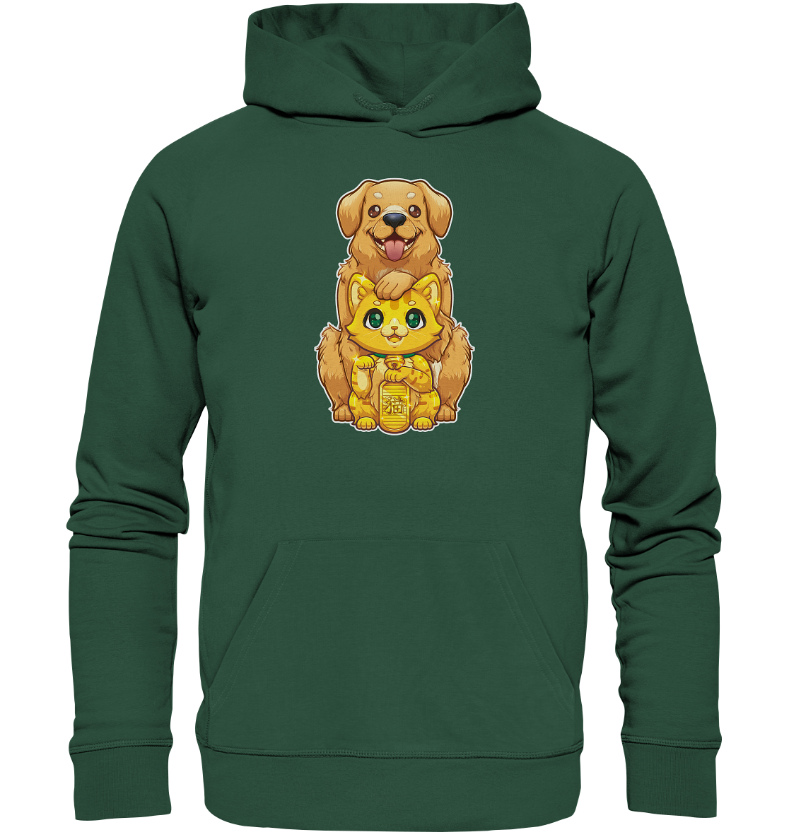 FeineKatze Goldig - Organic Basic Hoodie