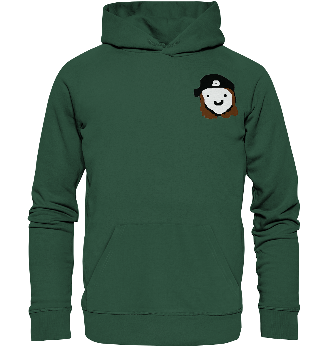 inVertLance Smile - Organic Basic Hoodie