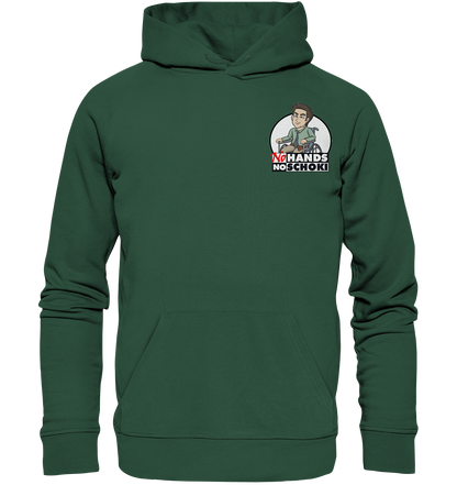 NoHandsNoSchoki Logo - Organic Basic Hoodie