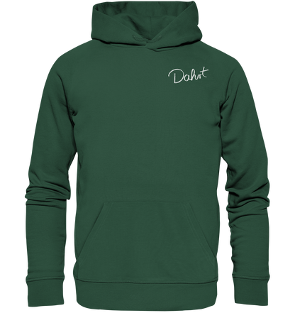 D4HRT Unterschrift - Organic Basic Hoodie