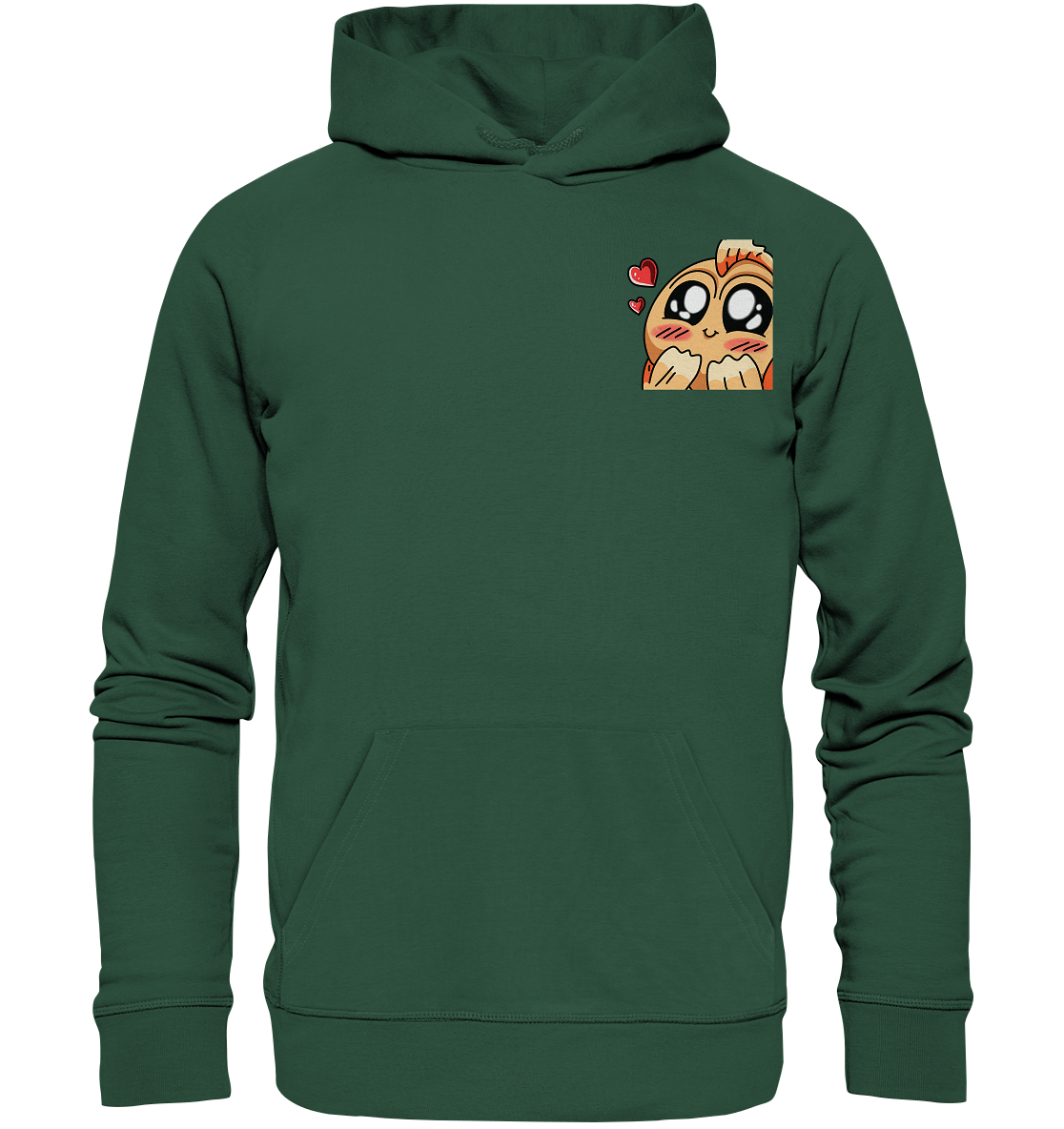 Glupshi Cute - Organic Basic Hoodie