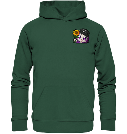 x3_kaspa Flower - Organic Basic Hoodie