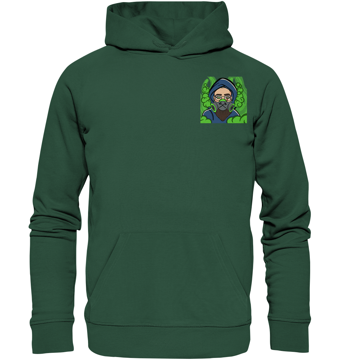 Adropon Mask - Organic Basic Hoodie