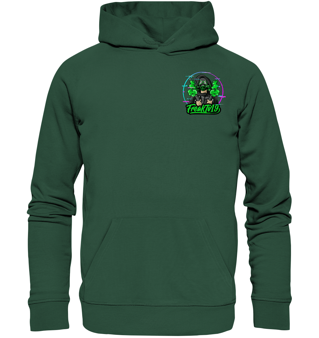 FreakTV19 Logo - Organic Basic Hoodie