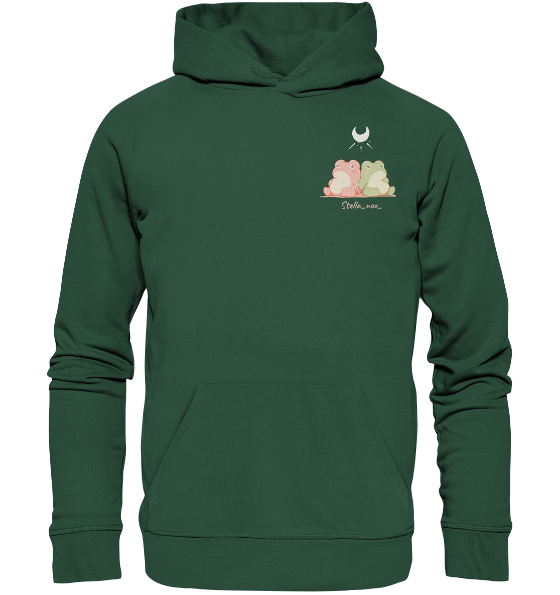 stella_nox_ Logo - Organic Basic Hoodie