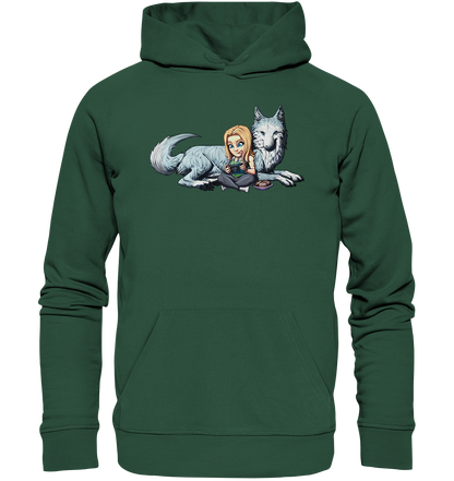 StaceyLucia Wolf - Organic Basic Hoodie