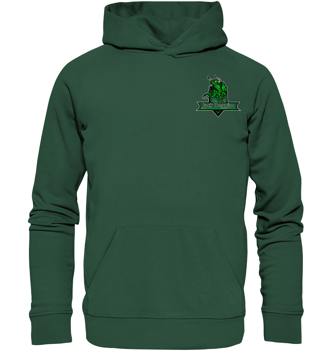 JackDeggino Logo - Organic Basic Hoodie