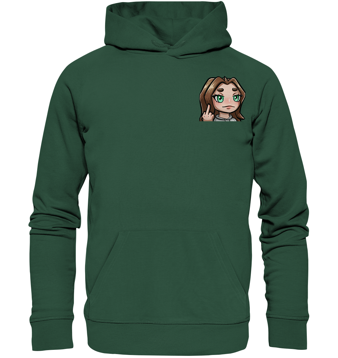 La_N00ba FU - Organic Basic Hoodie