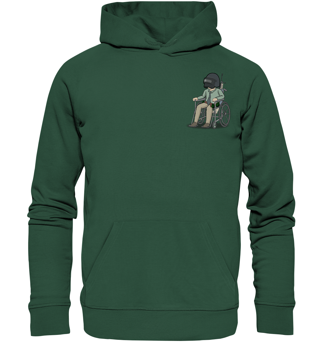 NoHandsNoSchoki PUBG - Organic Basic Hoodie