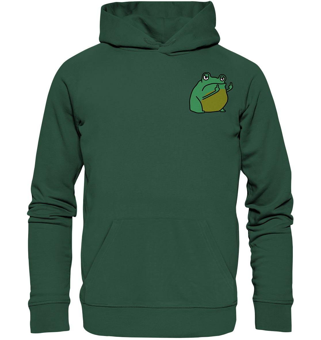 Aylana87 Kackfrosch - Organic Basic Hoodie