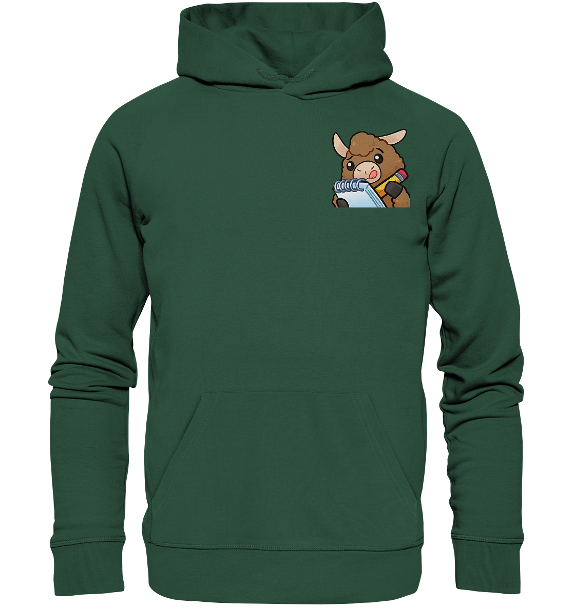 FlauschigTV Note - Organic Basic Hoodie