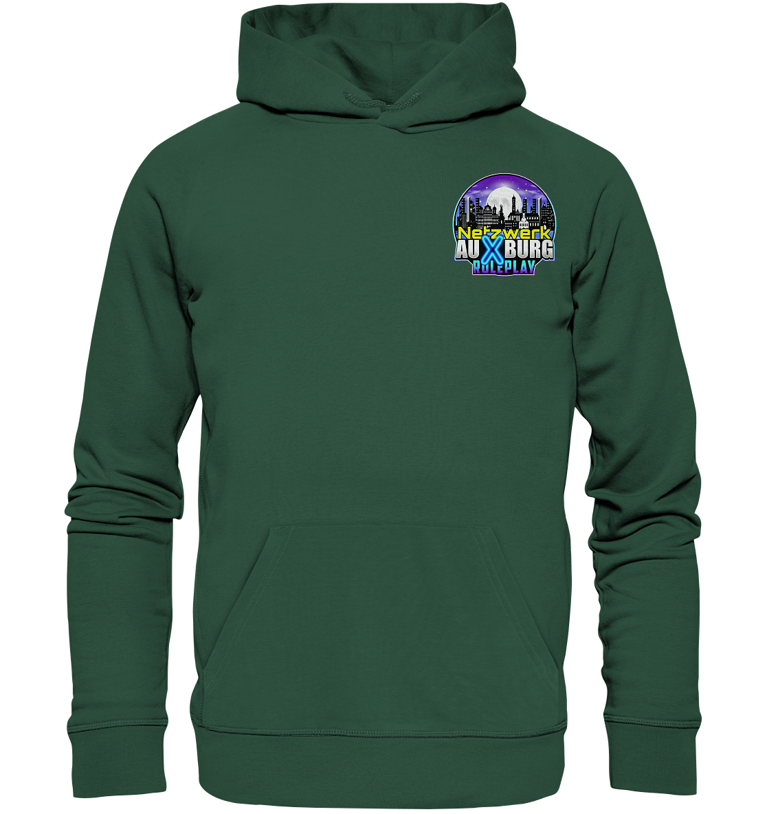 Auxburger Roleplay Logo - Organic Basic Hoodie