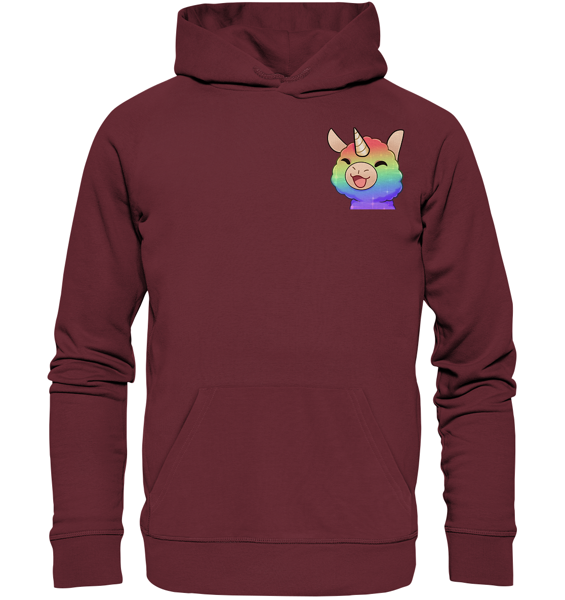 FlauschigTV Rainbow - Organic Basic Hoodie