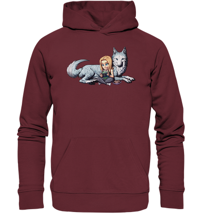 StaceyLucia Wolf - Organic Basic Hoodie