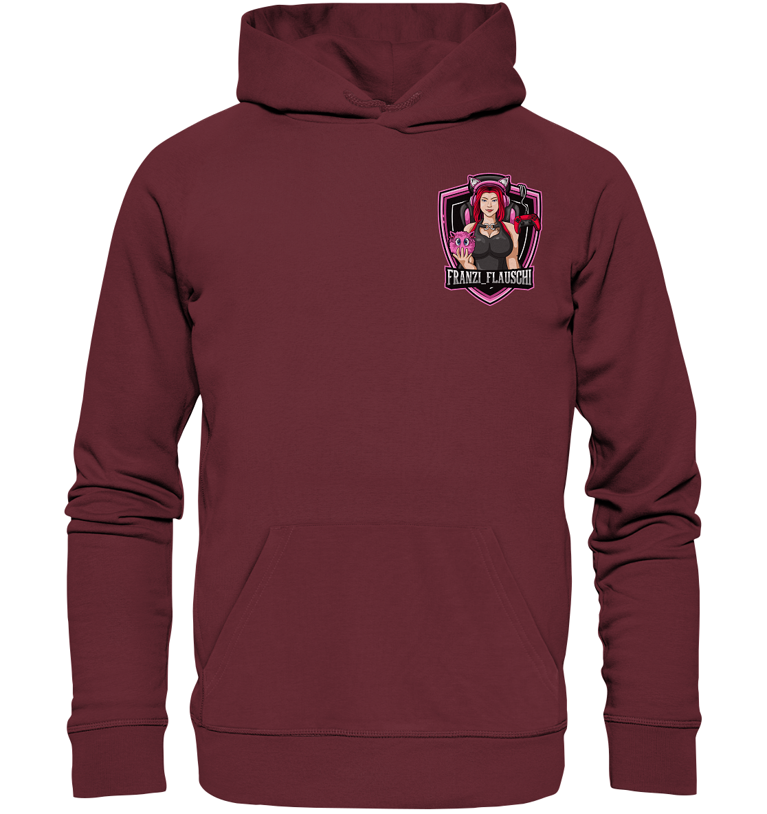 Franzi_Flauschi Logo - Organic Basic Hoodie