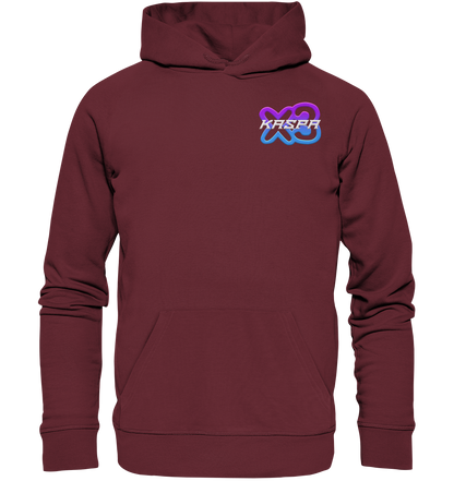x3_kaspa Logo - Organic Basic Hoodie