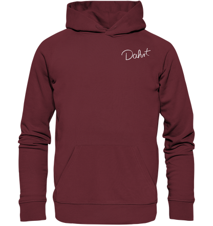 D4HRT Unterschrift - Organic Basic Hoodie