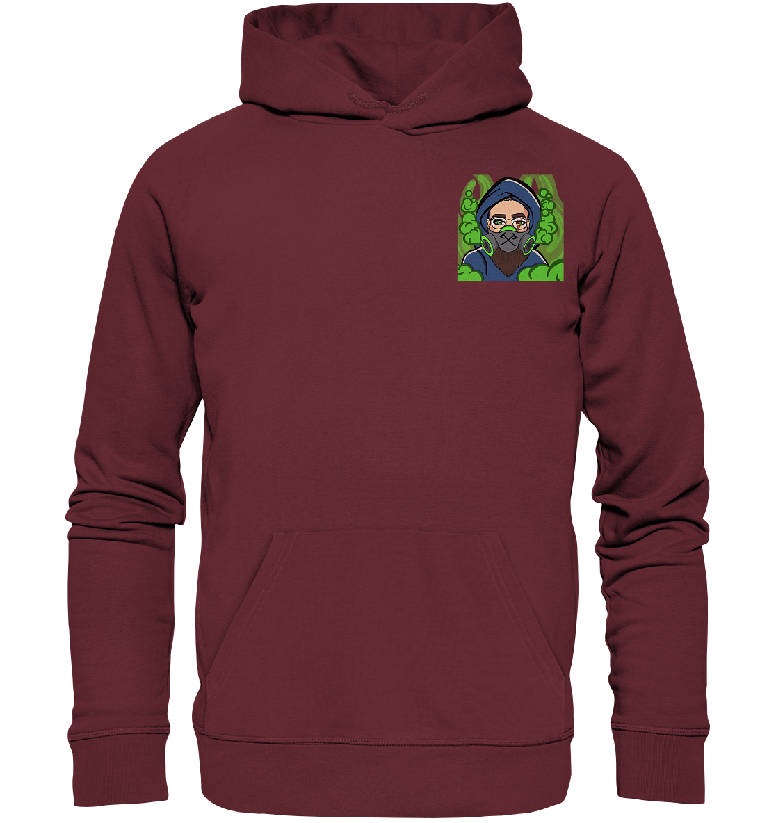 Adropon Mask - Organic Basic Hoodie