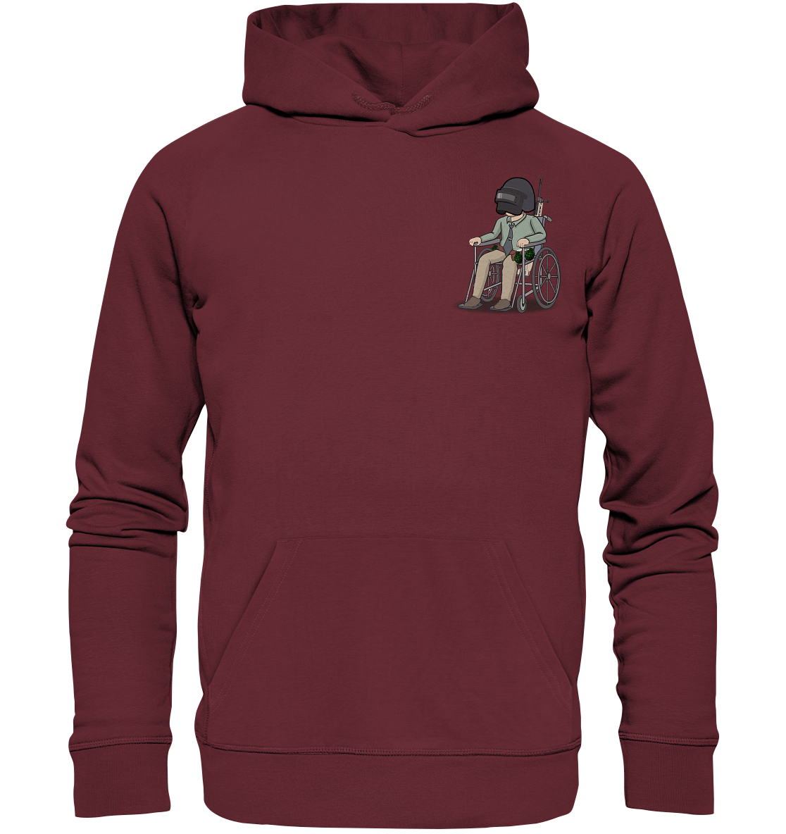 NoHandsNoSchoki PUBG - Organic Basic Hoodie