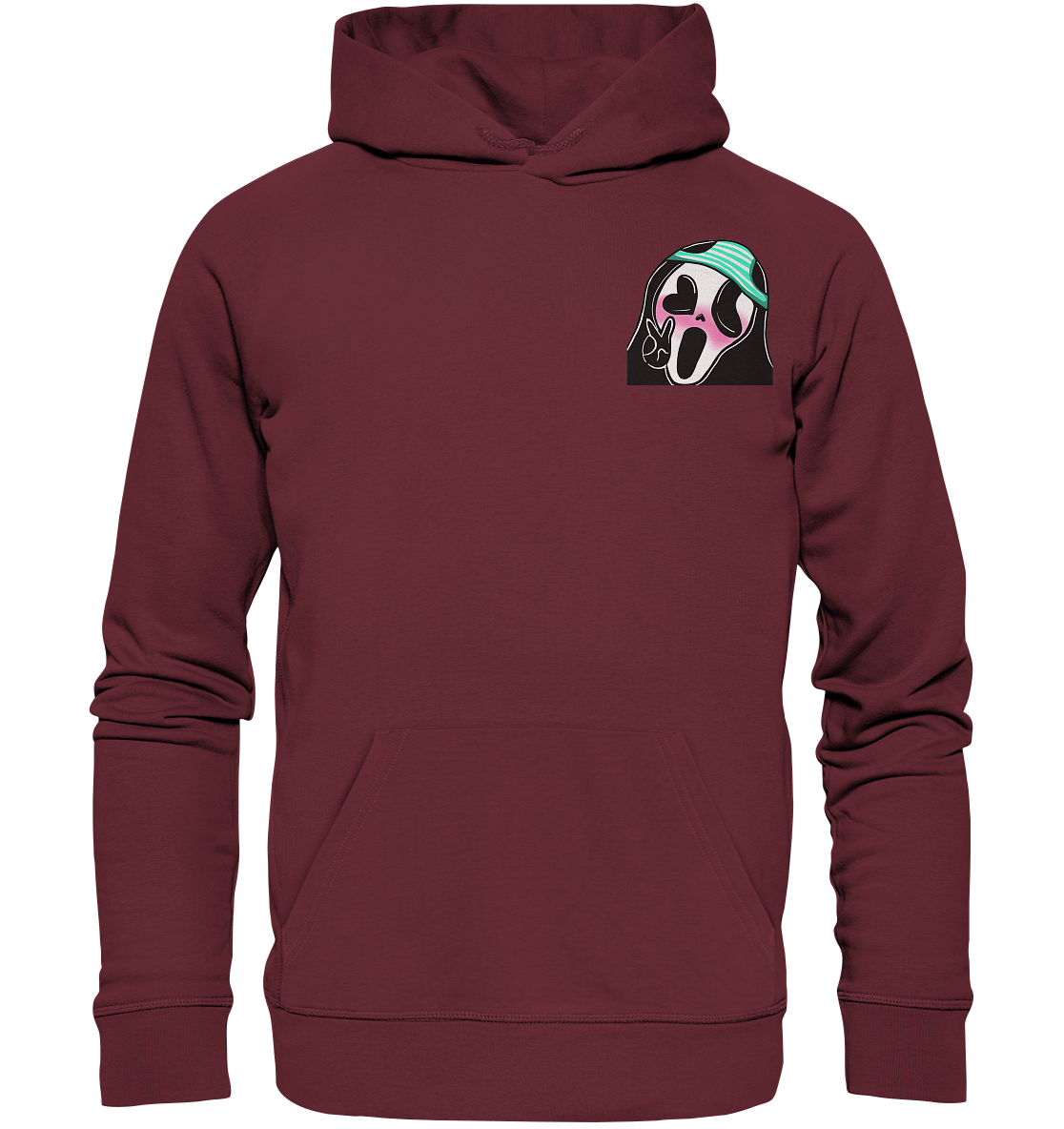 Purple_Dragon GhostFace - Organic Basic Hoodie